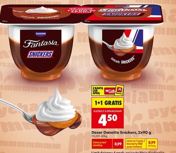 deser Fantasia Snickers