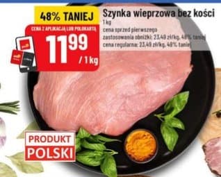 szynka wieprzowa bez kości