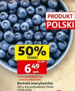 borówki amerykańskie