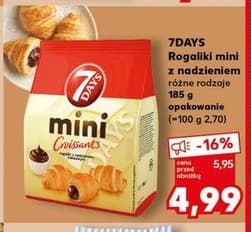 rogaliki mini z nadzieniem