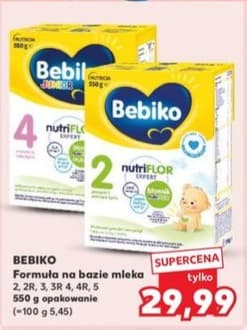 formula na bazie mleka