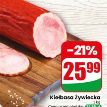 Agro Rydzyna kiełbasa żywiecka 1kg