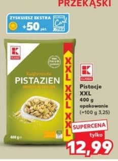pistacje prażone bez soli