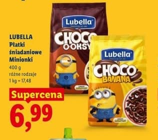 płatki śniadaniowe Minionki