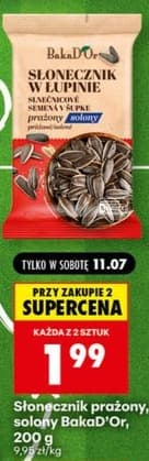 słonecznik prażony solony