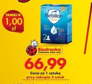 Bebilon mleko modyfikowane Advance Pronutra 2 1000g