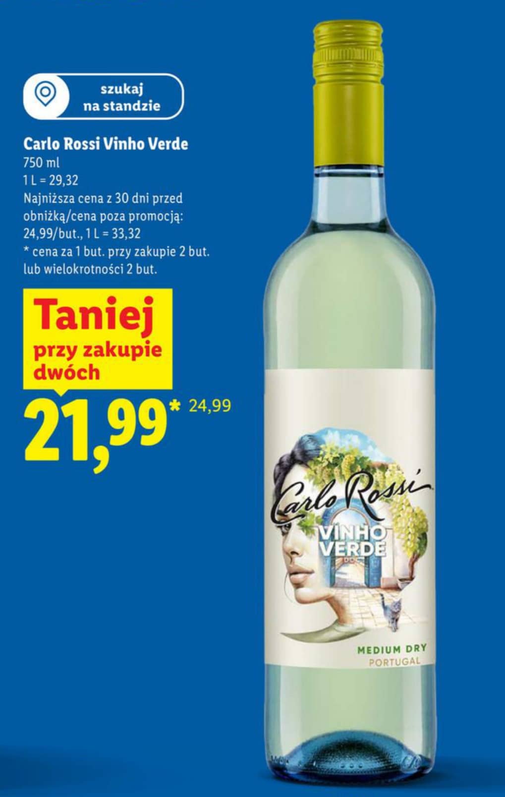 Carlo Rossi wino Vinho Verde 750ml
