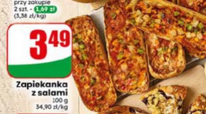 zapiekanka z salami