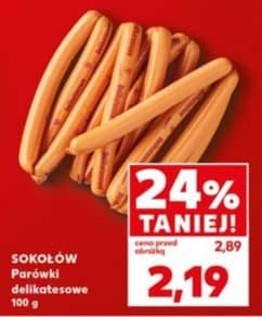 Sokołów parówki delikatesowe 100g