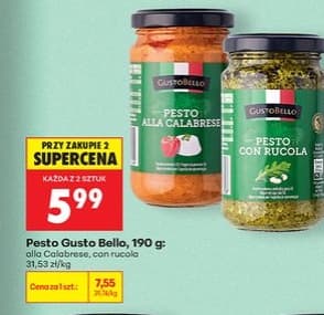 pesto alla Calabrese lub con rucola
