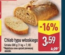 chleb typu włoskiego