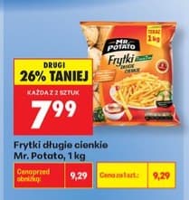 frytki długie cienkie