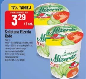 śmietana Mizeria 10%