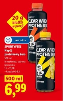 napój proteinowy zero