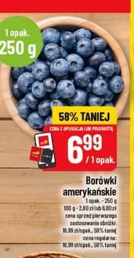 borówki amerykańskie 250g