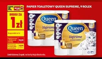 Queen papier toaletowy supreme 9rolek