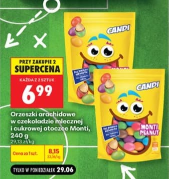 orzeszki arachidowe w czekoladzie