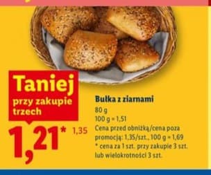 bułka z ziarnami