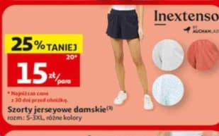 szorty jerseyowe damskie