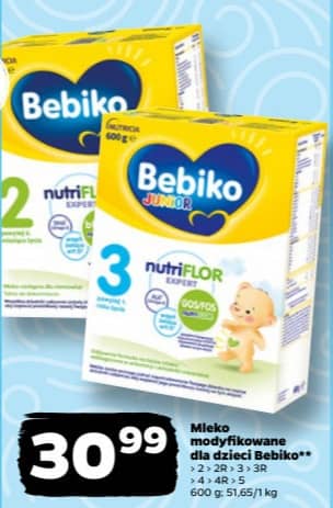 Bebiko mleko modyfikowane dla dzieci junior 600g