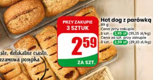 hot-dog z parówką