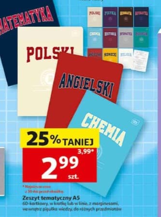 zeszyt tematyczny A5