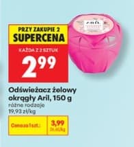 odświeżacz żelowy okrągły