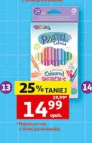 kredki pastelowe dwustronne