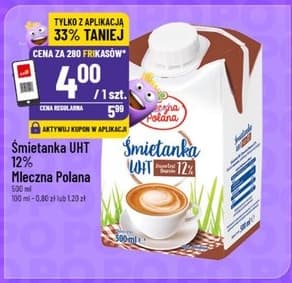 śmietanka UHT 12%