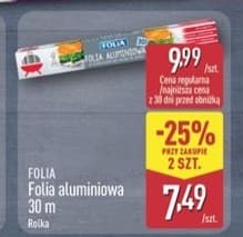 folia aluminiowa
