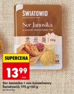 ser Janosika z sosem żurawinowym