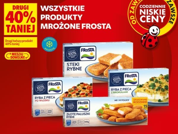 Wszystkie produkty mrożone Frosta