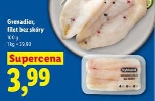 grenadier filet bez skóry