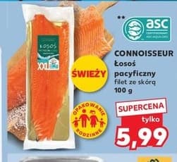łosoś pacyficzny filet ze skórą