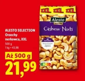 Alesto Selection orzechy nerkowca XXL 500g