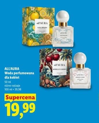 woda perfumowana dla kobiet