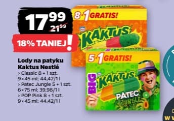 lody na patyku