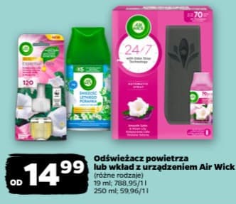 odświeżacz powietrza lub wkład z urządzeniem