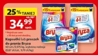 kapsułki lub proszek do prania