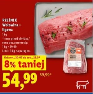 wołowina ligawa