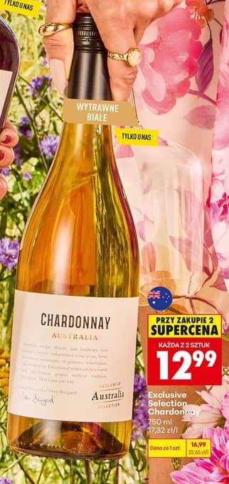 Exclusive Selection wino Chardonnay 750ml