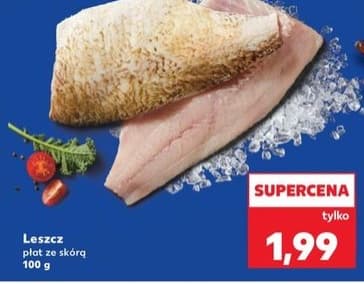 leszcz filet ze skórą
