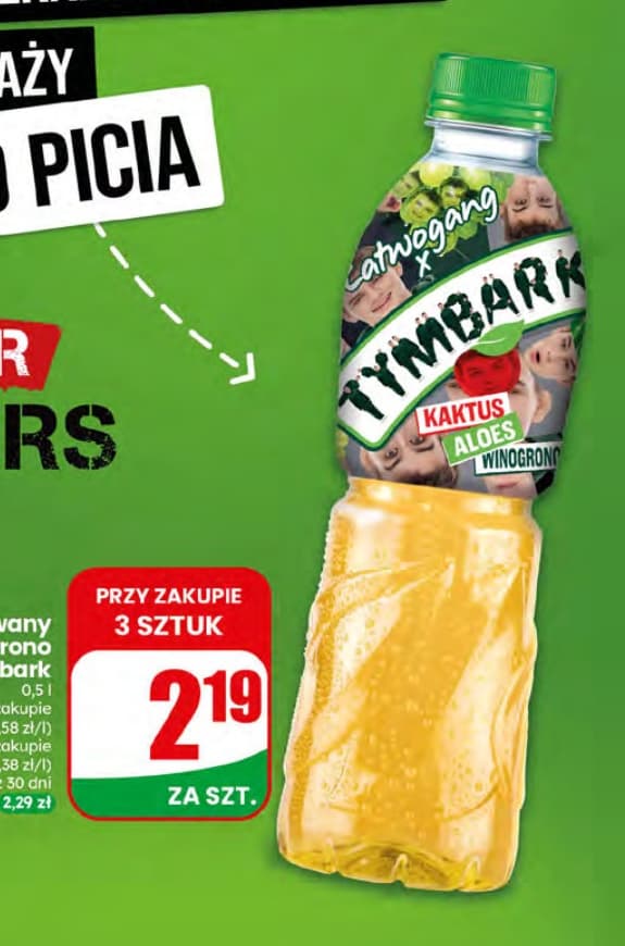 napój niegazowany łatwogang
