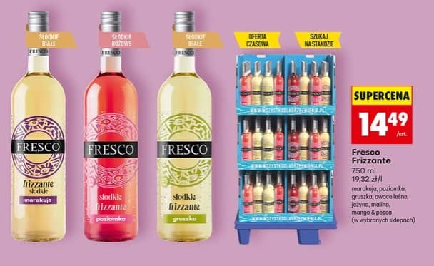 Fresco napój winny Frizzante truskawkowy 750ml