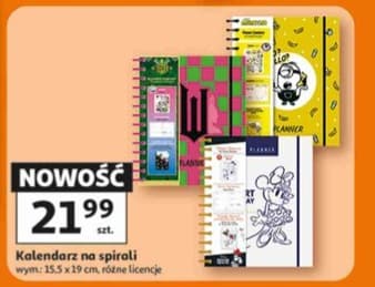 kalendarz na spirali