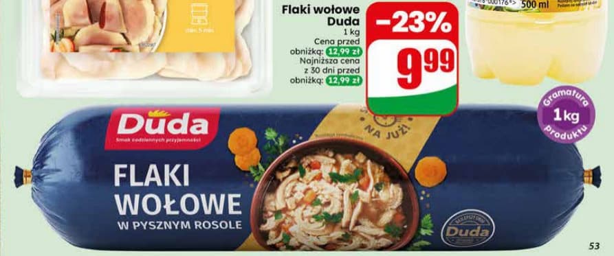 flaki wołowe w pysznym rosole
