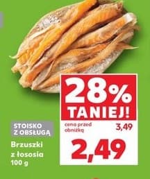 brzuszki z łososia