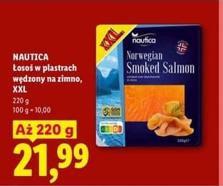 łosoś wędzony na zimno, plastry