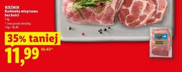 Rzeźnik karkówka wieprzowa 1kg
