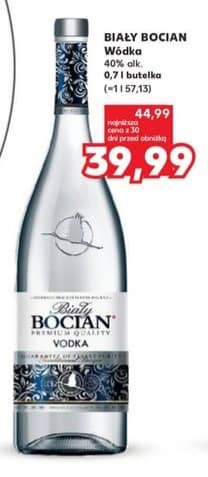 Biały Bocian wódka 0.7l butelka